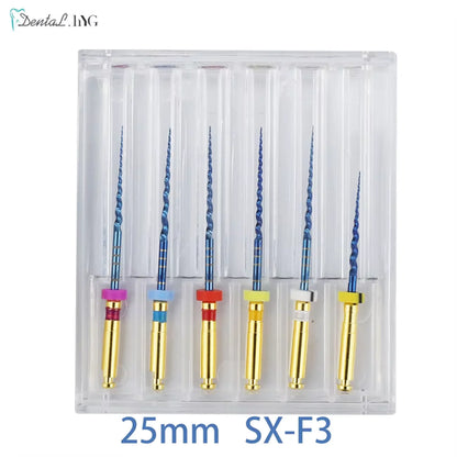 Dental Root Canal File Gold Endo Rotary Super Files Golden Endodontic