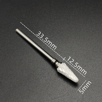 Ceramic Carbide Nail Drill Bit Rotate Burr Milling Nail Cutter Bits