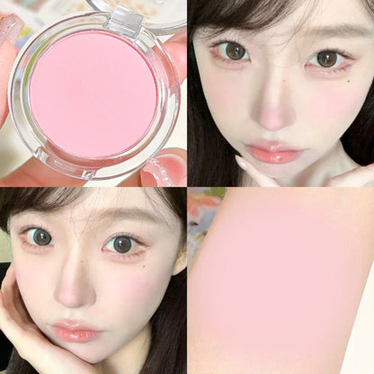 HISYI monochrome blush whitening matte cosmetics vitality girl nude
