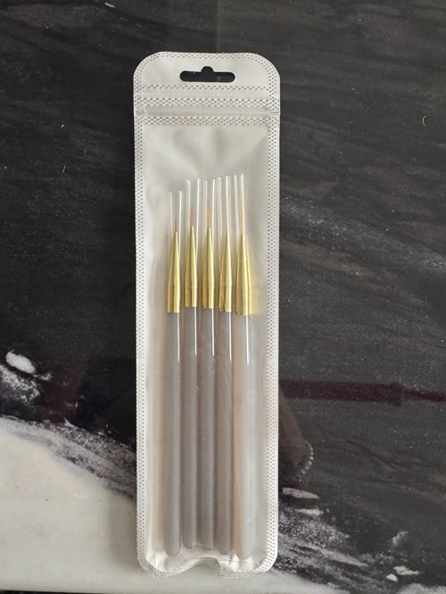 1/2PCS French Plaid Nail Art Brushes Set - Line Grid Pattern Drawing