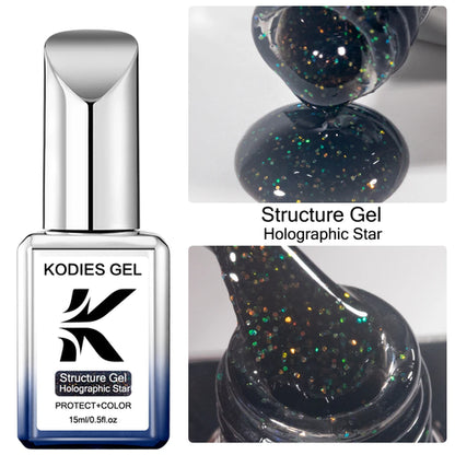 KODIES GEL Nude Pink Rubber Base Gel Nail Polish 15ML Structure Semi