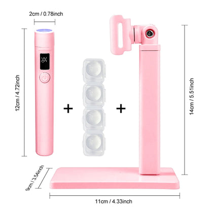 Portable Nail UV LED Lamp And LED Light Support Base Rechargeable for