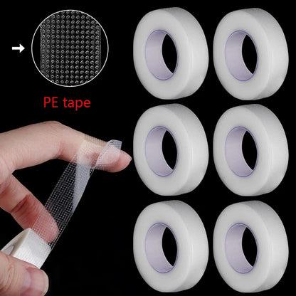 1/3/5 Rolls Eyelashes Extension Tape PE Adhesive Tools Under Eye Pads