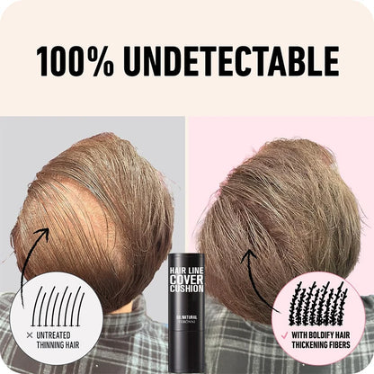Instant Hairline Powder, Fast Covering Hair Root Concealer, Eyebrow