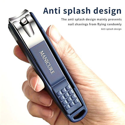 Stainless Steel Nail Clippers Manicure Tools Large Opening Nail