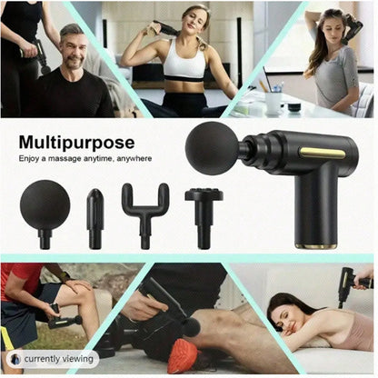 2026 High-Power Muscle Relaxer - Rechargeable Deep Tissue Massage Gun