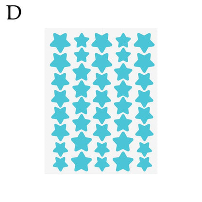 40pcs Colorful PE Pimple Patches Cute Star Shaped Pimple Cover Sticker