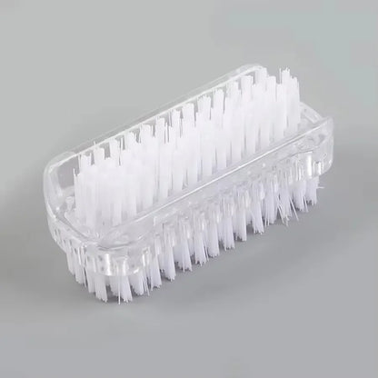 Double-Sided Nail Cleaning Brush, Manicure and Pedicure Tool, Ideal