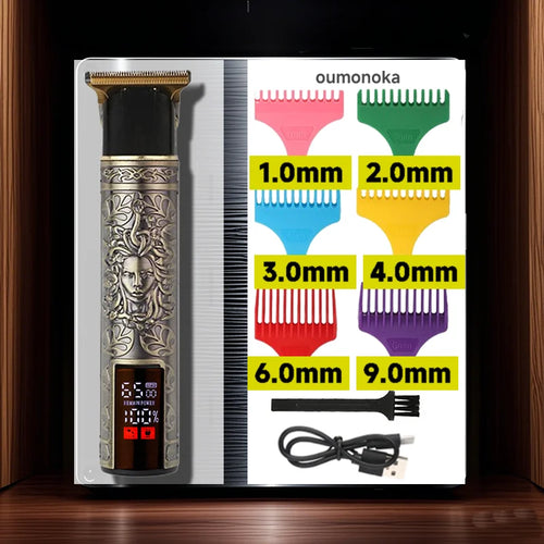 Unisex Haircut Razor Hair Clipper Electric Shaver Women Vintage