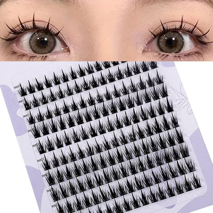 160 Rows Cluster Lashes Faux Mink Eyelashes Cluster Natural Eyelash