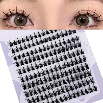 160 Rows Cluster Lashes Faux Mink Eyelashes Cluster Natural Eyelash