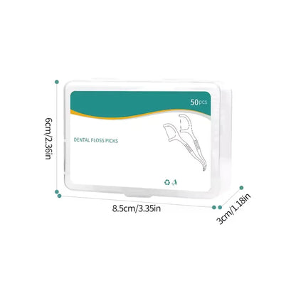 1/3/6/20 Box Portable Disposable Dental Floss Plastic Toothpick