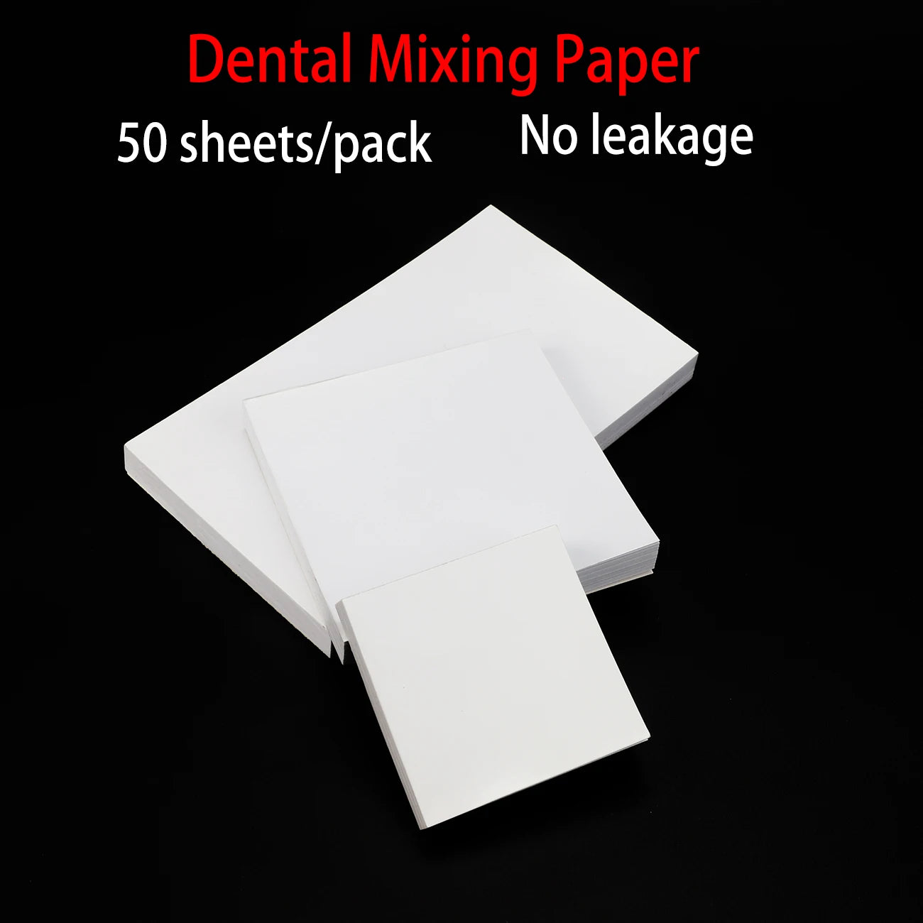 50Sheets/Pack Dental Disposable Mixing Paper Denture Laboratory