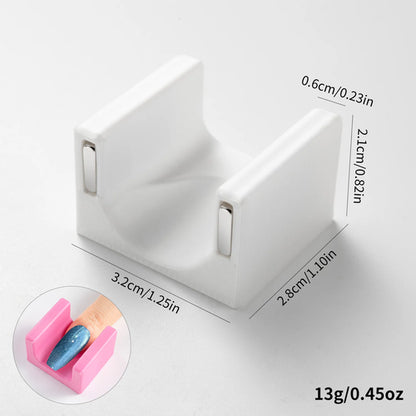1/2 Pcs U-Shaped Nail Art Tool Cat Eye Gel Polish Enhancer for French