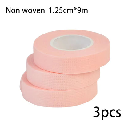 1/3/5 Rolls Eyelashes Extension Tape PE Adhesive Tools Under Eye Pads