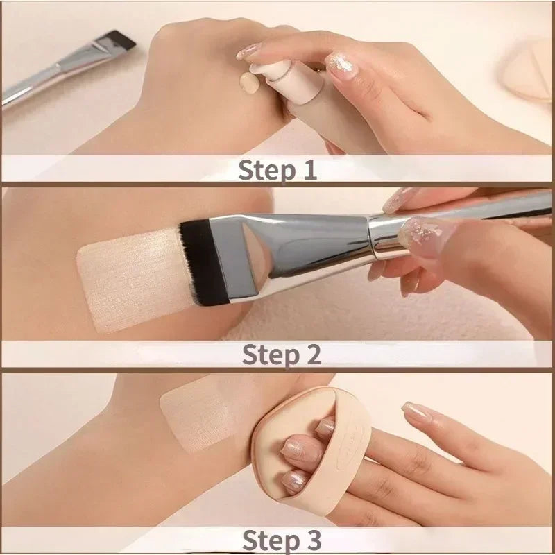 Ultra Thin Foundation Brush Lightweight and Thin Face Contour Brush