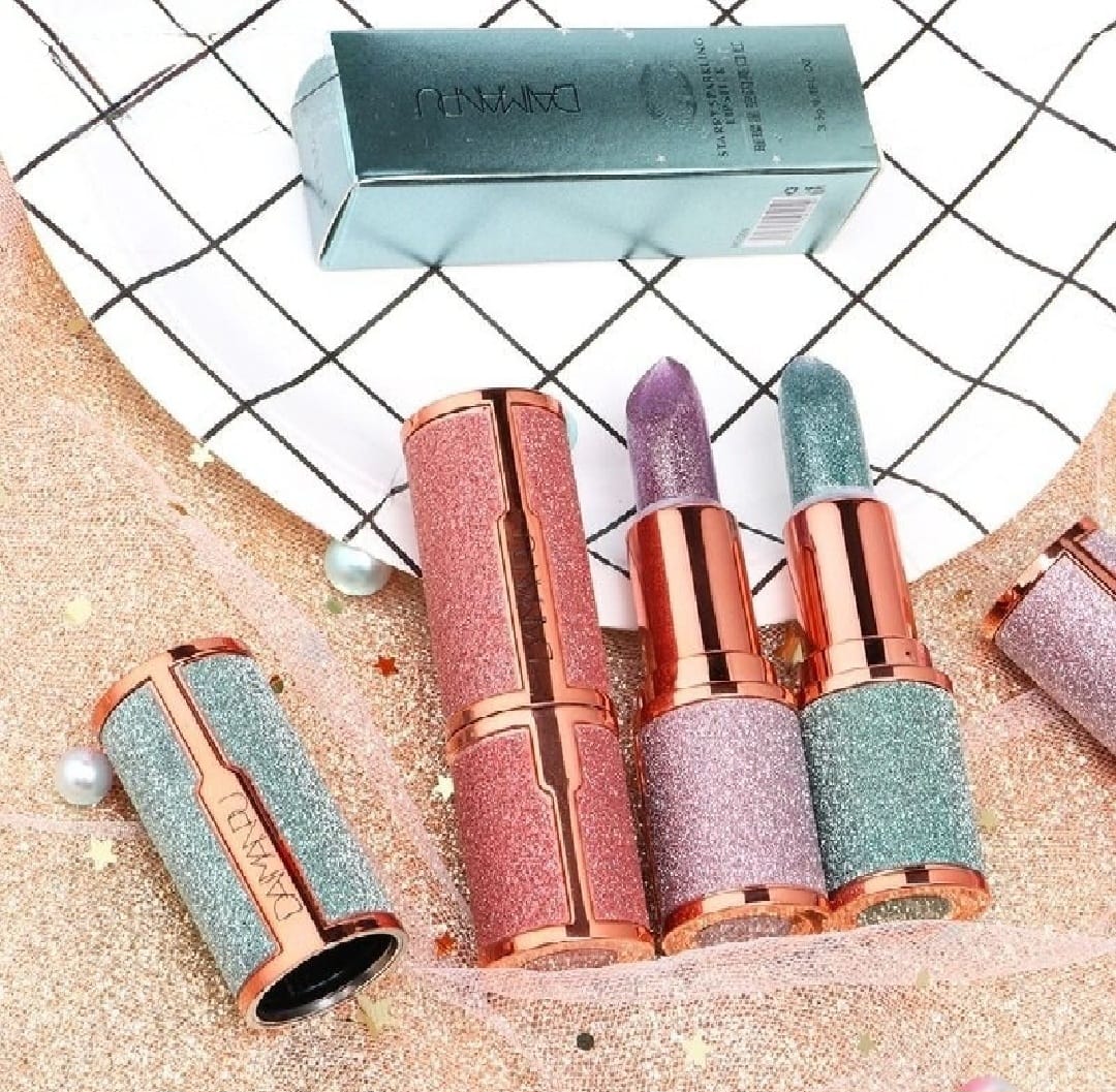 Temperature Color Changing Glitter Lipstick Waterproof