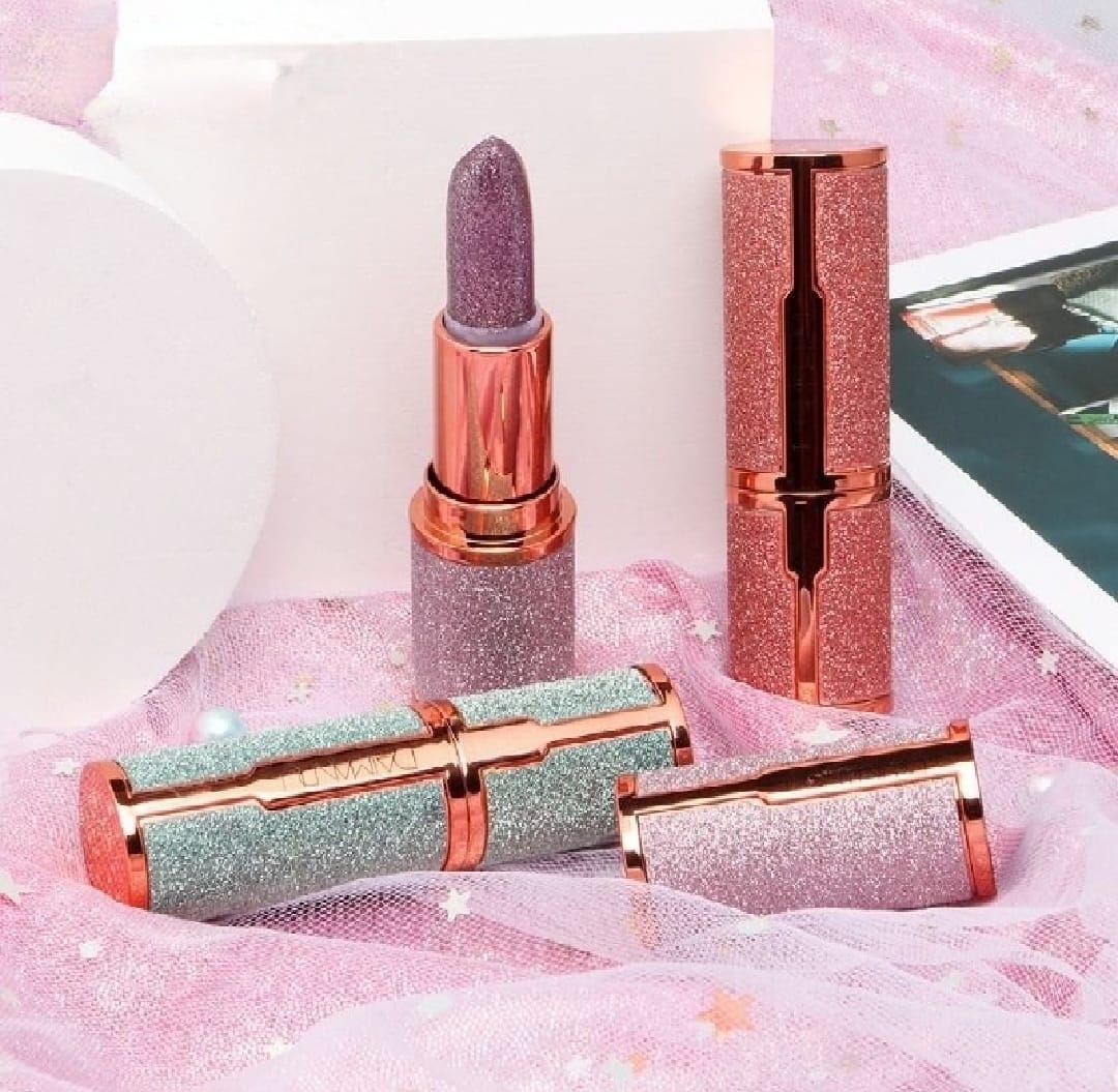 Temperature Color Changing Glitter Lipstick Waterproof