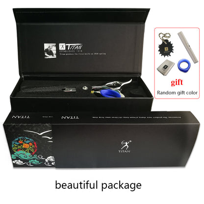 Free Shipping Titan Professional Barber Tools Hair Scissor - Hair