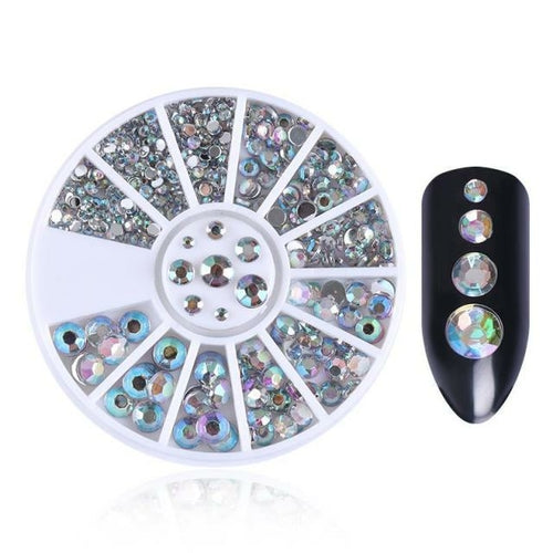Nail Parts Nail Art Glitter Rhinestone Crystal Gems Jewelry Bead
