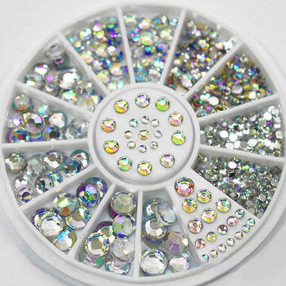 Nail Parts Nail Art Glitter Rhinestone Crystal Gems Jewelry Bead
