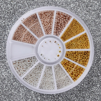 Nail Parts Nail Art Glitter Rhinestone Crystal Gems Jewelry Bead