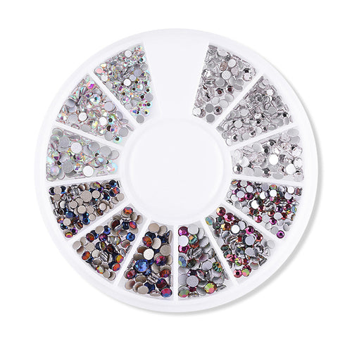 Nail Parts Nail Art Glitter Rhinestone Crystal Gems Jewelry Bead