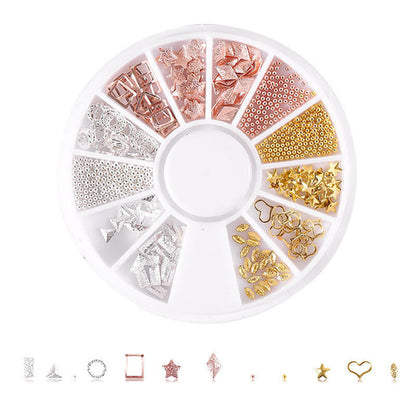 Nail Parts Nail Art Glitter Rhinestone Crystal Gems Jewelry Bead