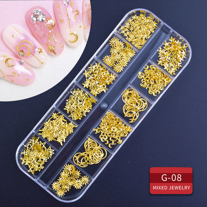 Nail Parts Nail Art Glitter Rhinestone Crystal Gems Jewelry Bead