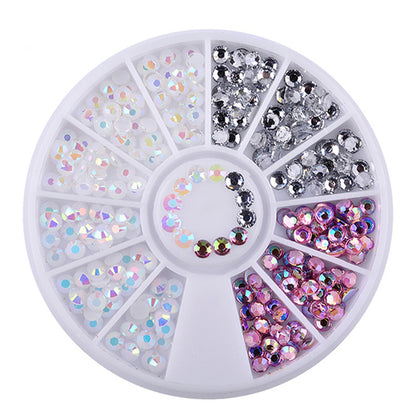 Nail Parts Nail Art Glitter Rhinestone Crystal Gems Jewelry Bead