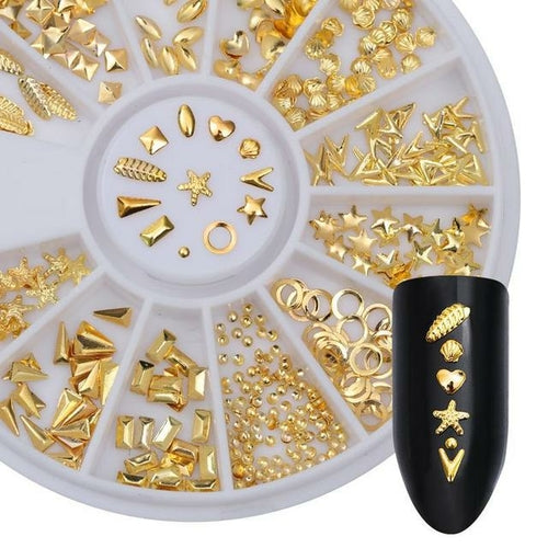 Nail Parts Nail Art Glitter Rhinestone Crystal Gems Jewelry Bead