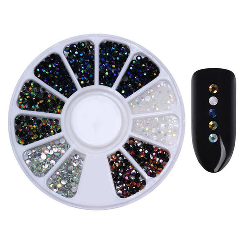 Nail Parts Nail Art Glitter Rhinestone Crystal Gems Jewelry Bead