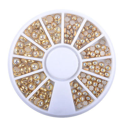 Nail Parts Nail Art Glitter Rhinestone Crystal Gems Jewelry Bead