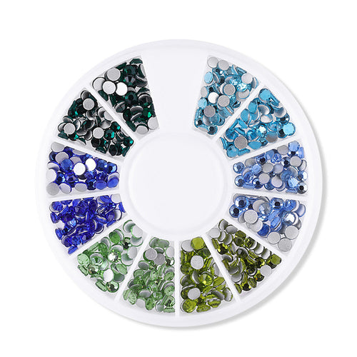 Nail Parts Nail Art Glitter Rhinestone Crystal Gems Jewelry Bead