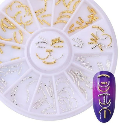 Nail Parts Nail Art Glitter Rhinestone Crystal Gems Jewelry Bead