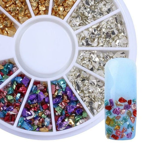 Nail Parts Nail Art Glitter Rhinestone Crystal Gems Jewelry Bead