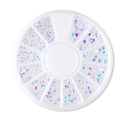 Nail Parts Nail Art Glitter Rhinestone Crystal Gems Jewelry Bead