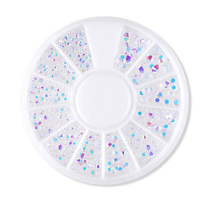 Nail Parts Nail Art Glitter Rhinestone Crystal Gems Jewelry Bead