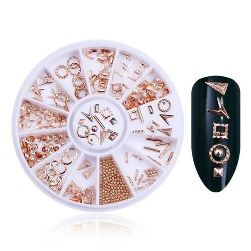 Nail Parts Nail Art Glitter Rhinestone Crystal Gems Jewelry Bead