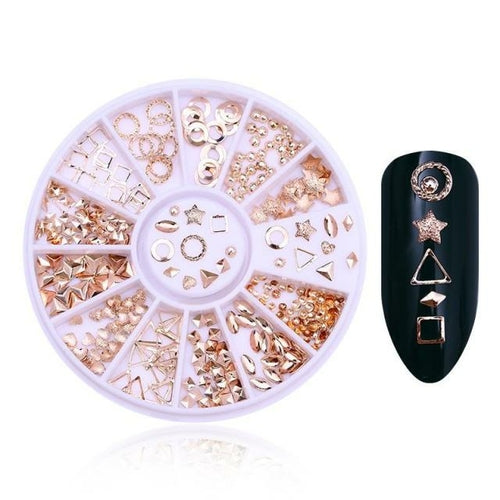 Nail Parts Nail Art Glitter Rhinestone Crystal Gems Jewelry Bead