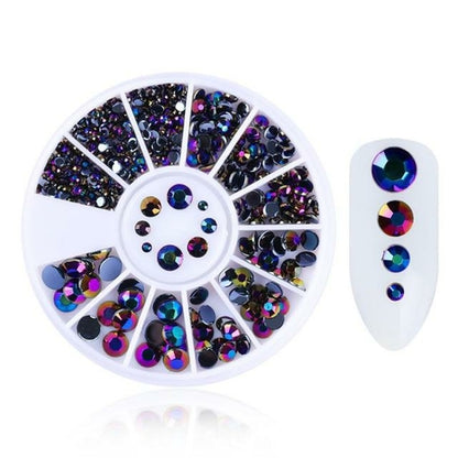 Nail Parts Nail Art Glitter Rhinestone Crystal Gems Jewelry Bead