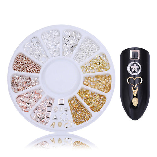 Nail Parts Nail Art Glitter Rhinestone Crystal Gems Jewelry Bead