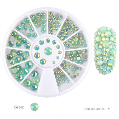 Nail Parts Nail Art Glitter Rhinestone Crystal Gems Jewelry Bead