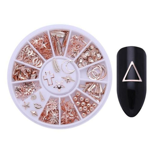 Nail Parts Nail Art Glitter Rhinestone Crystal Gems Jewelry Bead