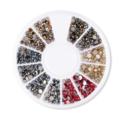 Nail Parts Nail Art Glitter Rhinestone Crystal Gems Jewelry Bead
