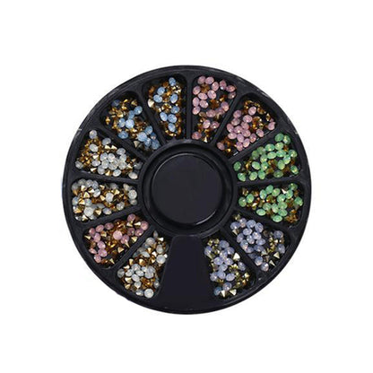 Nail Parts Nail Art Glitter Rhinestone Crystal Gems Jewelry Bead
