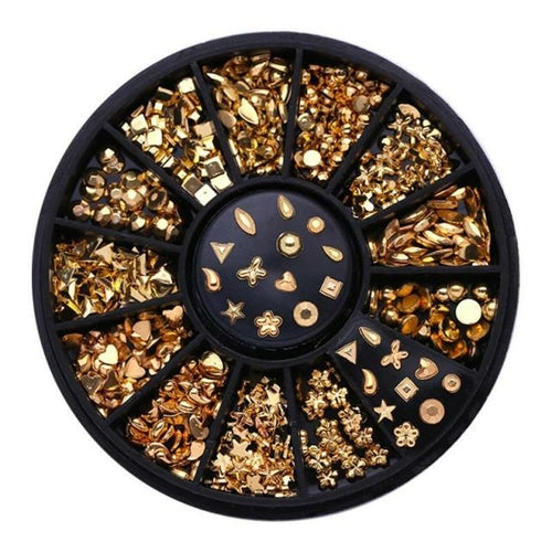 Nail Parts Nail Art Glitter Rhinestone Crystal Gems Jewelry Bead