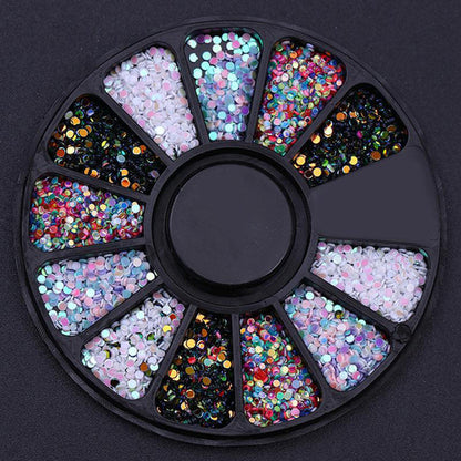 Nail Parts Nail Art Glitter Rhinestone Crystal Gems Jewelry Bead