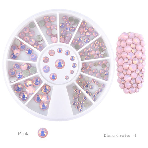 Nail Parts Nail Art Glitter Rhinestone Crystal Gems Jewelry Bead