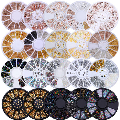 Nail Parts Nail Art Glitter Rhinestone Crystal Gems Jewelry Bead